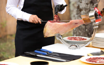 Ham cutter for the Mobile World Congress