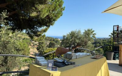 El corte de jamón en los «Rooftops» y terrazas de verano enBarcelona: Lujo al aire libre